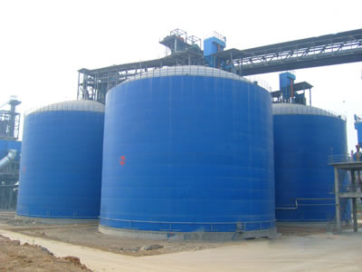 营口水泥钢板库改造